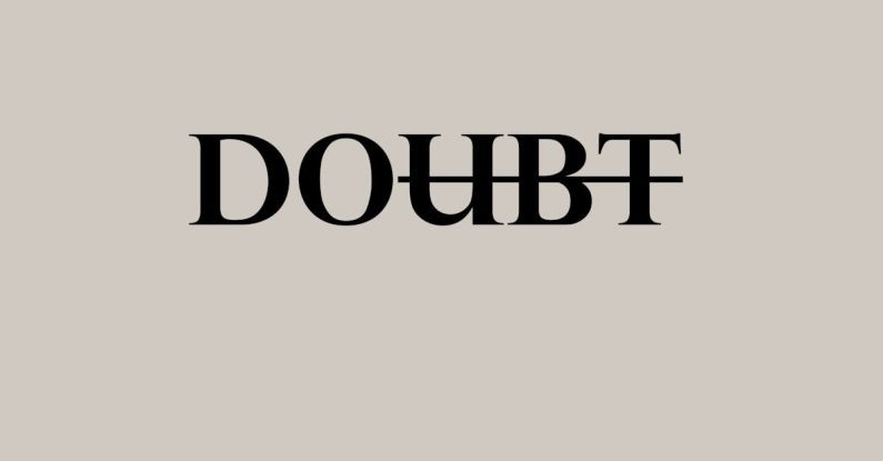 Smart Goals - Motivational simple inscription against doubts