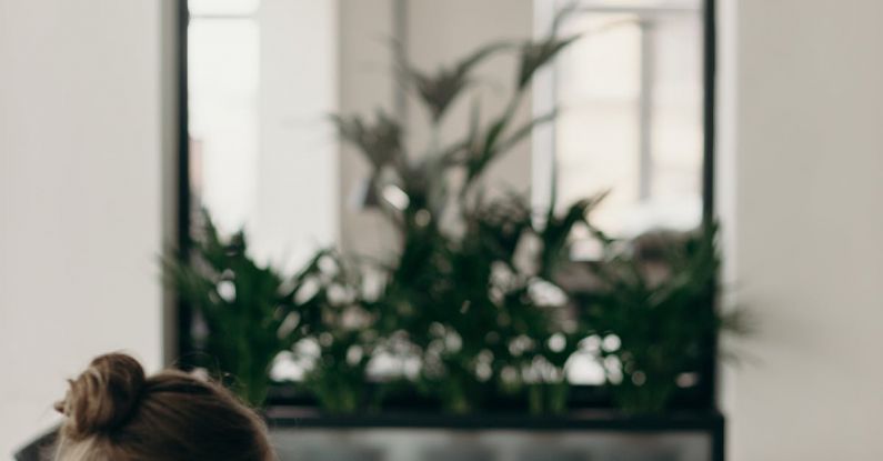 Tech Productivity - Woman Using Laptop