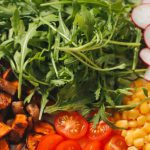 Balanced Nutrition - Plate Full of Fresh Vegetables 